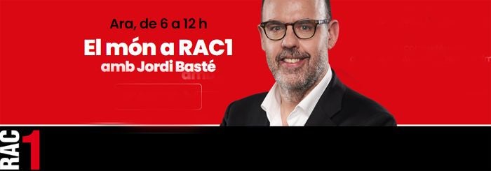 Jordi Basté renova una temporada més amb RAC1 / Servimedia