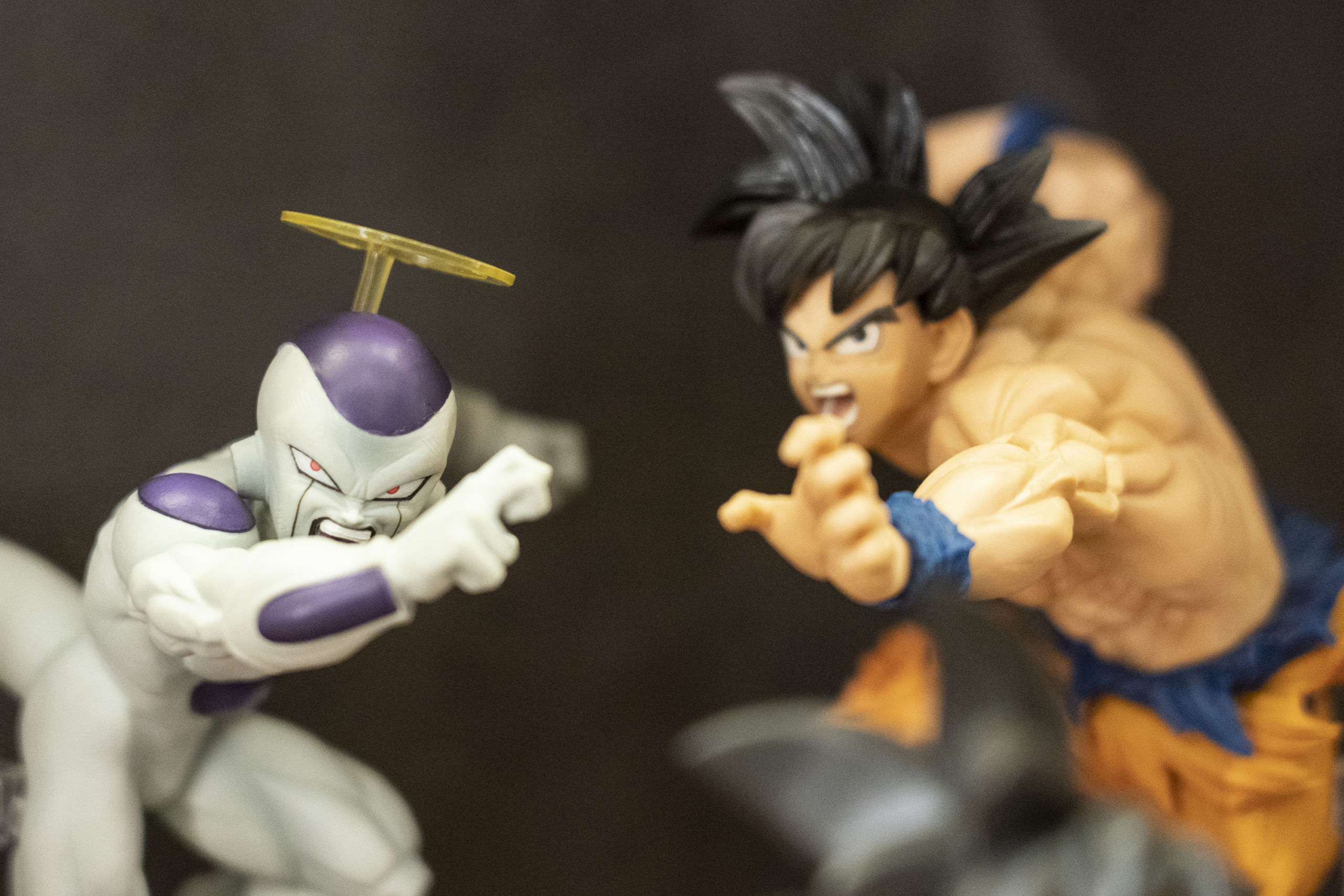 Les aventures d'en Son Goku evolucionen cap a lluites interplanetàries amb personatges molt poderosos. Ninots de la botiga de còmics Continuarà, a Barcelona / Mireia Comas