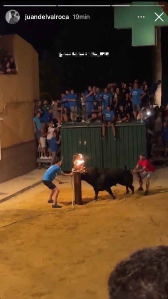 El fill de Nuria Roca, a favor dels toros - Instagram