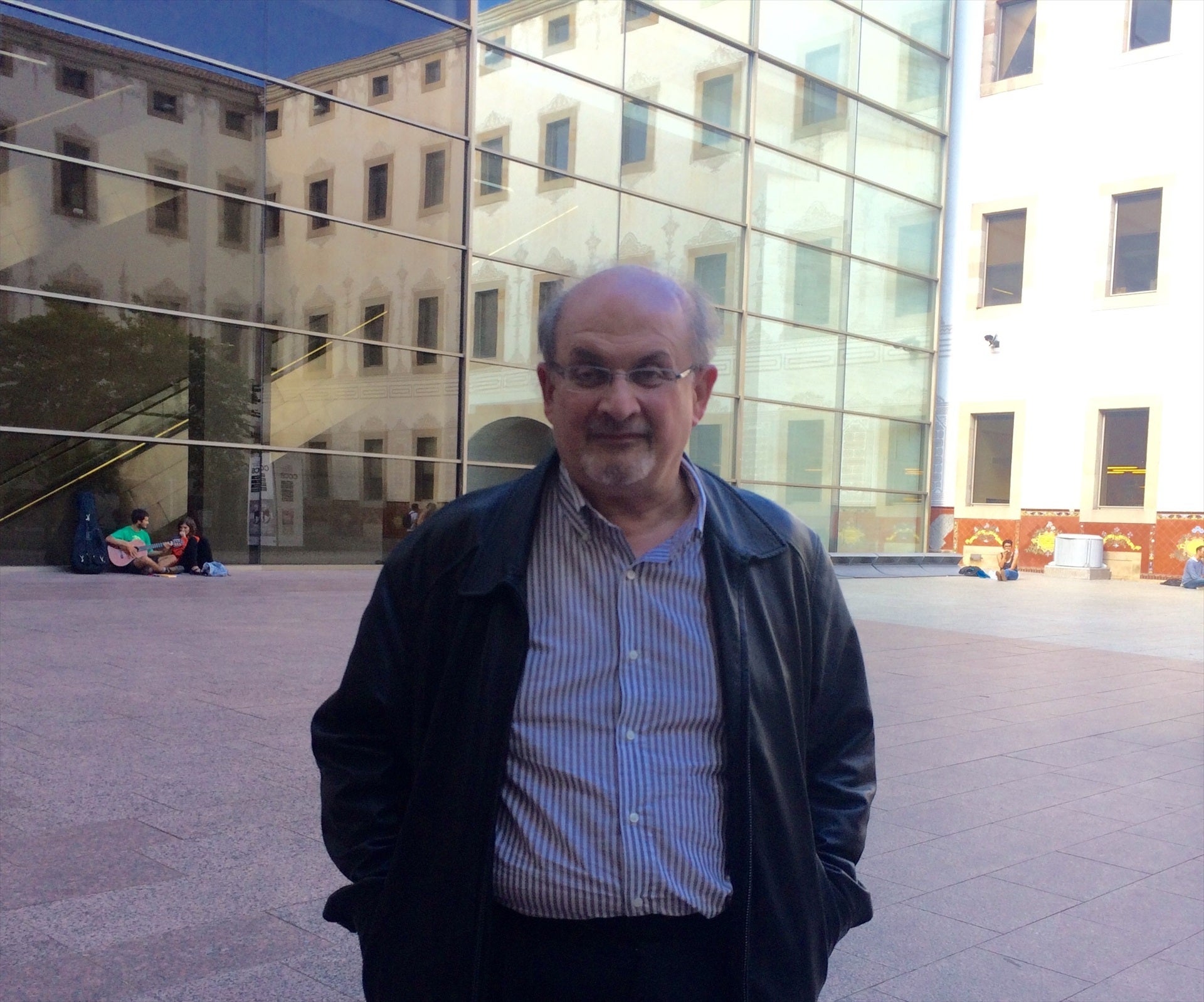 Salman Rushdie a Barcelona el 2015 / EP
