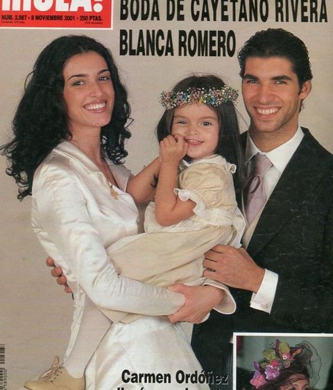 Lucía Rivera, a la boda de Blanca Romero i Cayetano - ¡Hola!