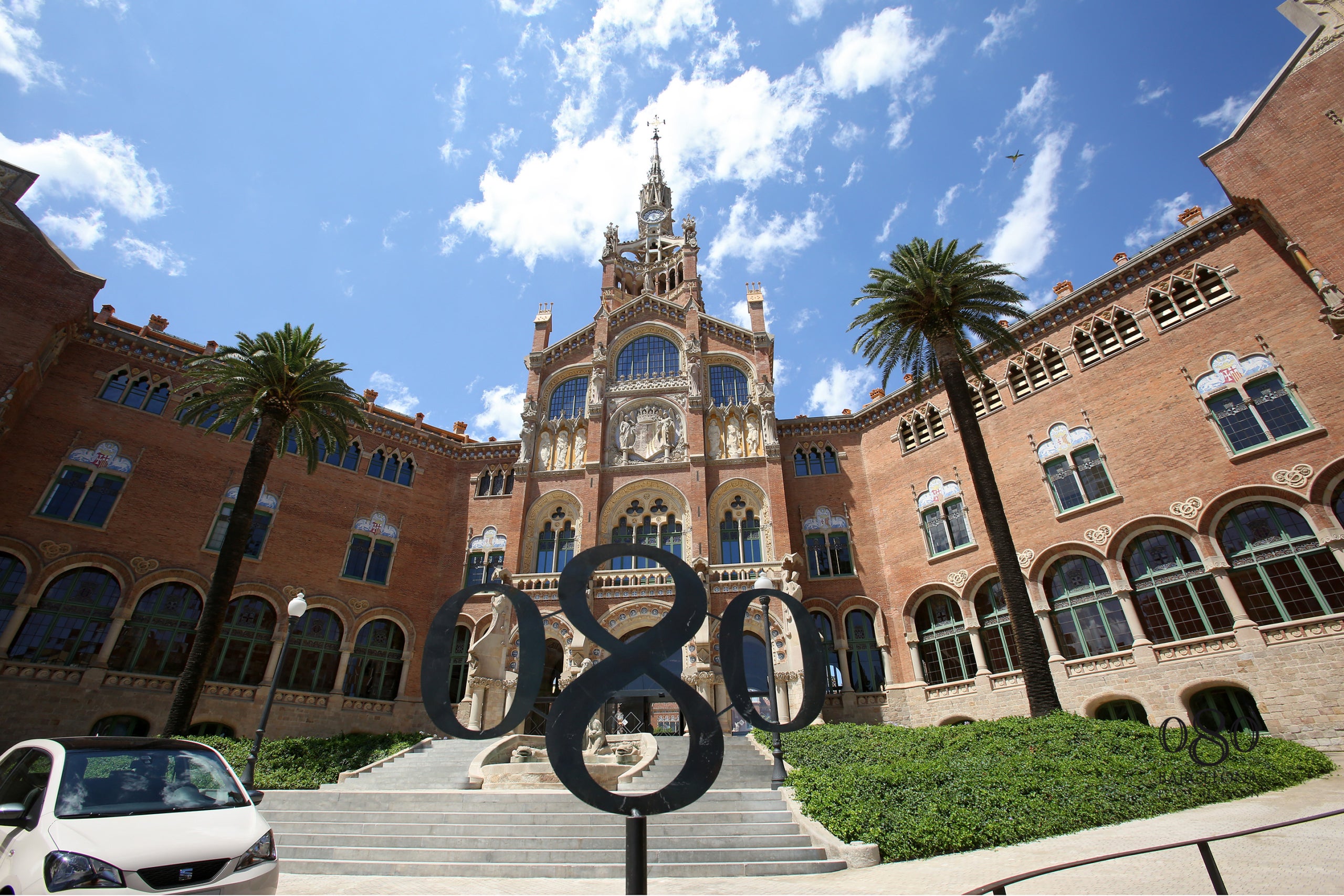 El recinte de l'hospital de Sant Pau, on es fa el 080 Barcelona Fashion /Cedida