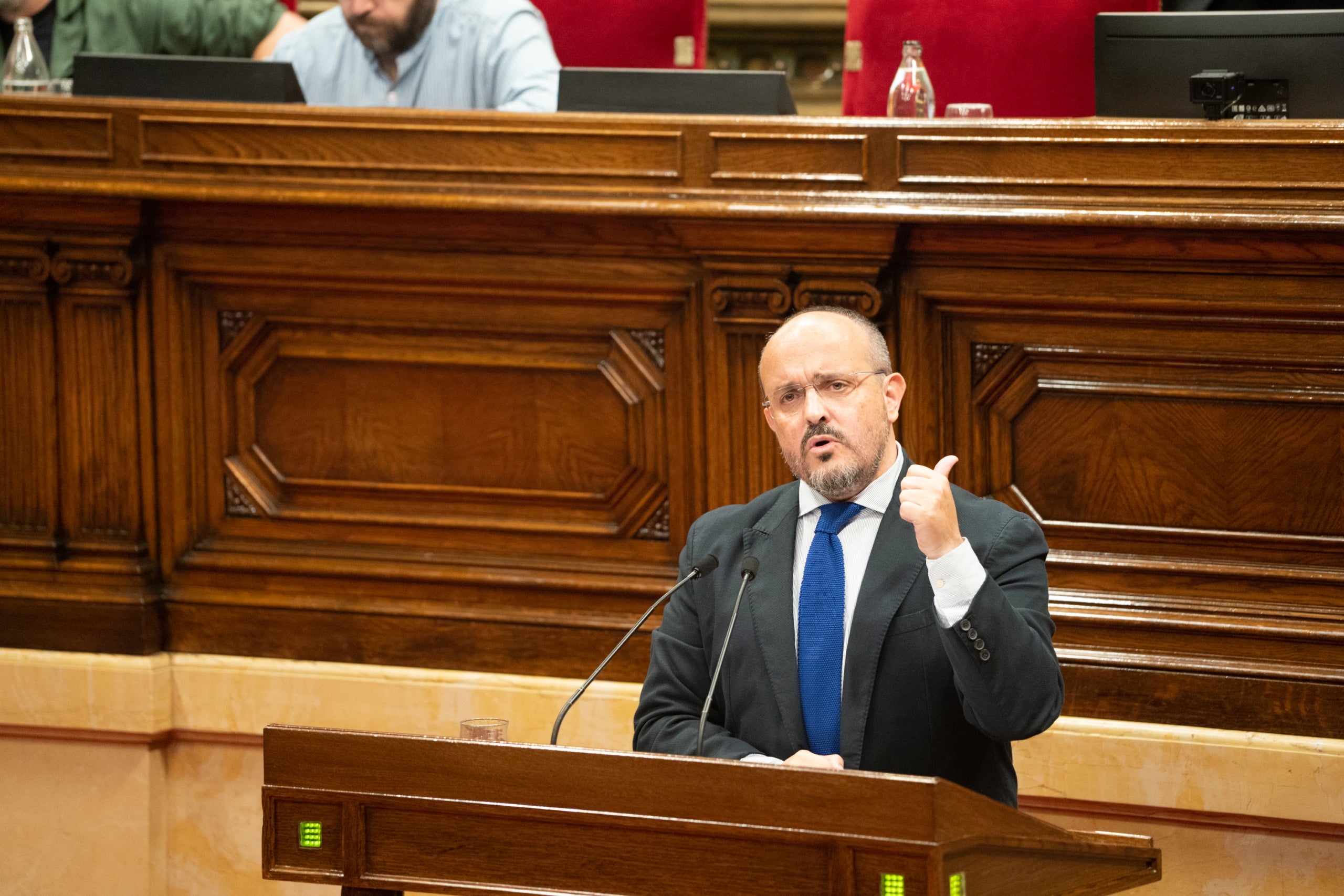 El líder del PP, Alejandro Fernández / Mireia Comas 