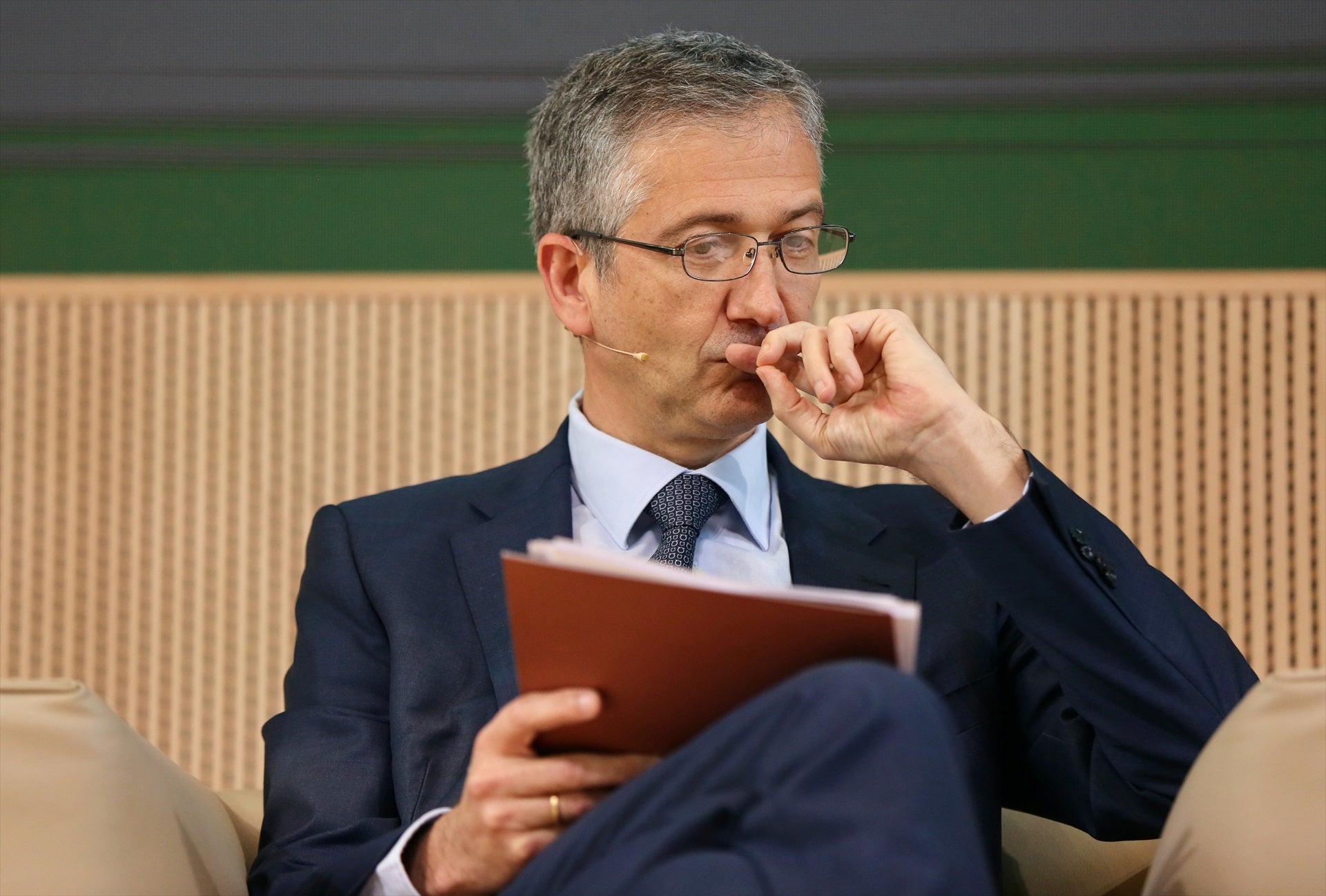 El gobernador del Banc d'Espanya, Pablo Hernández de Cos / Europa Press