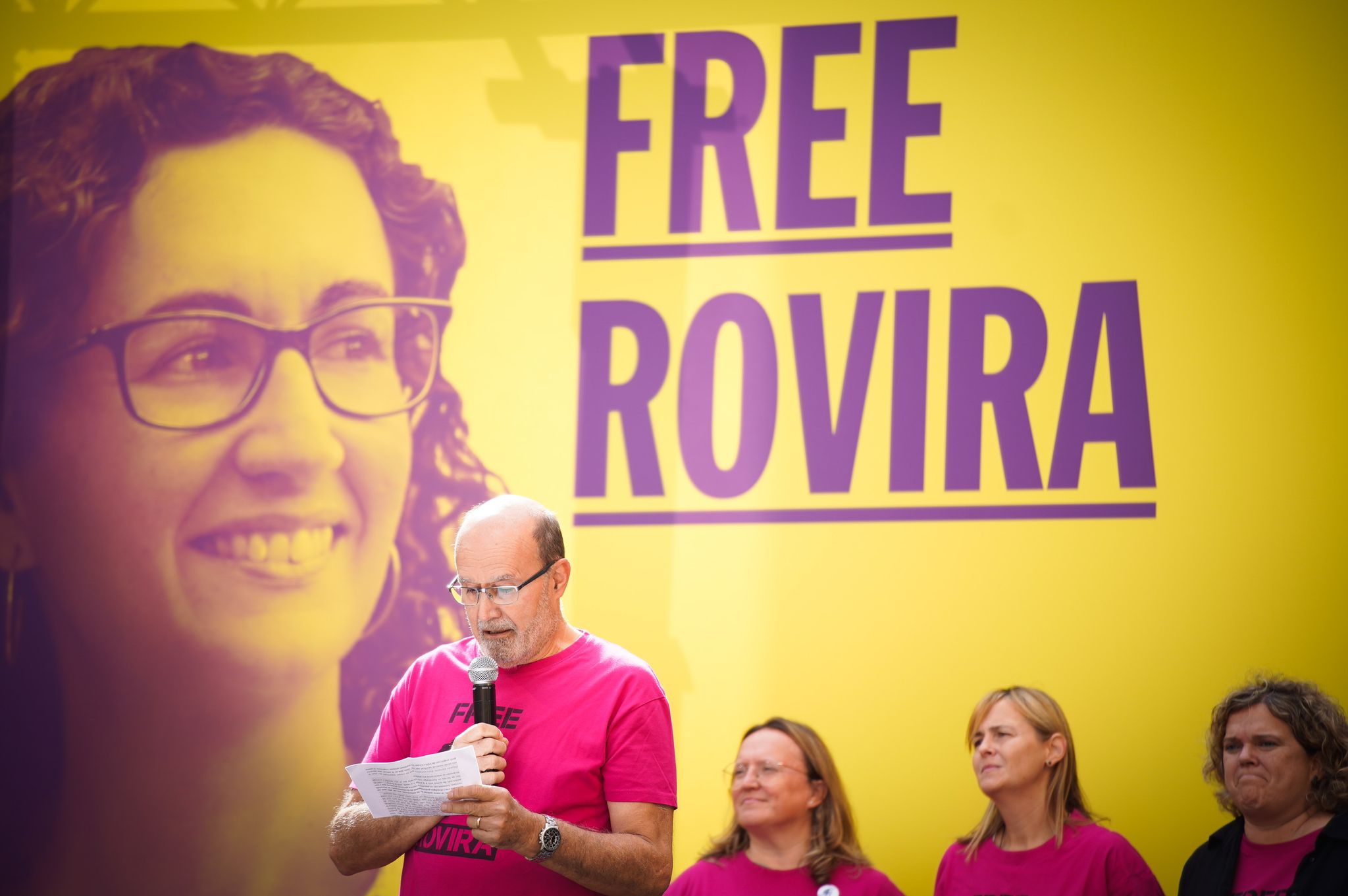 L'acte de Free Rovira a Vic / ERC
