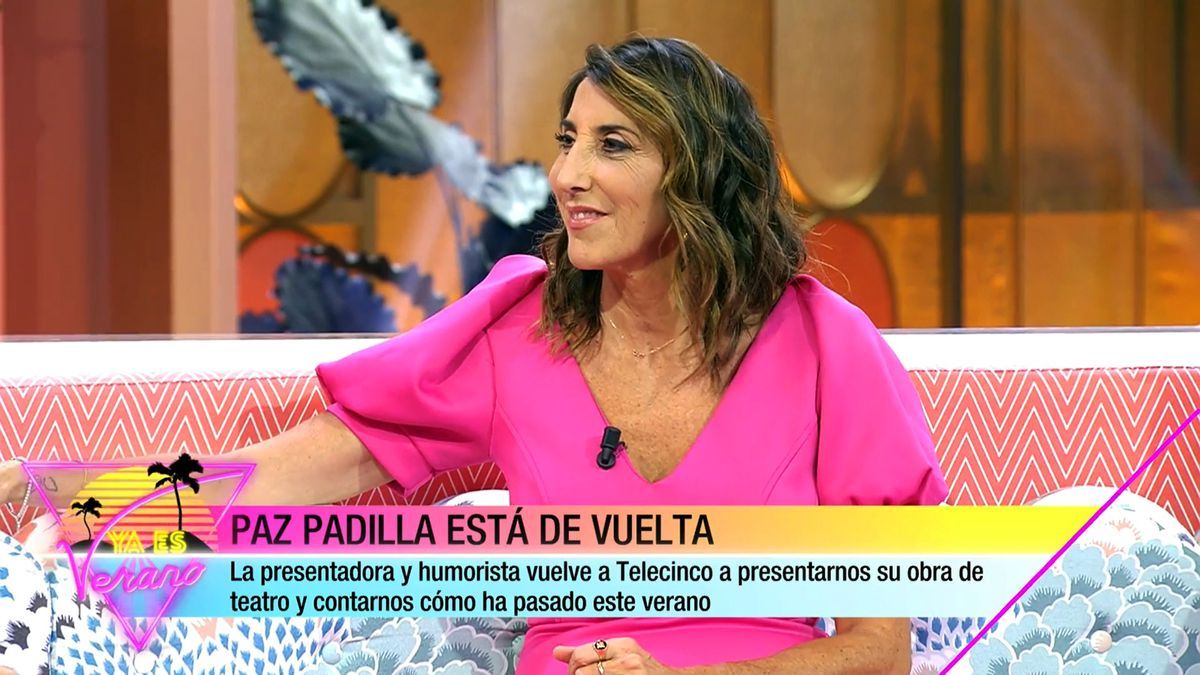 Paz Padilla parla de l'acomiadament de Telecinco