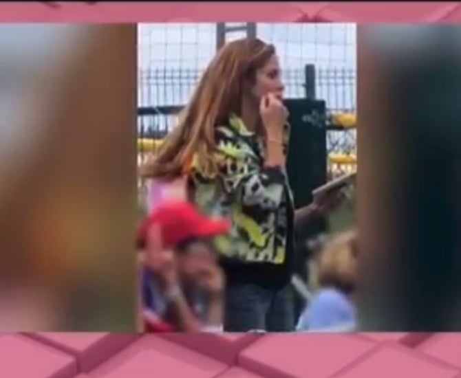 Shakira, al partit de beisbol del fill - Telecinco