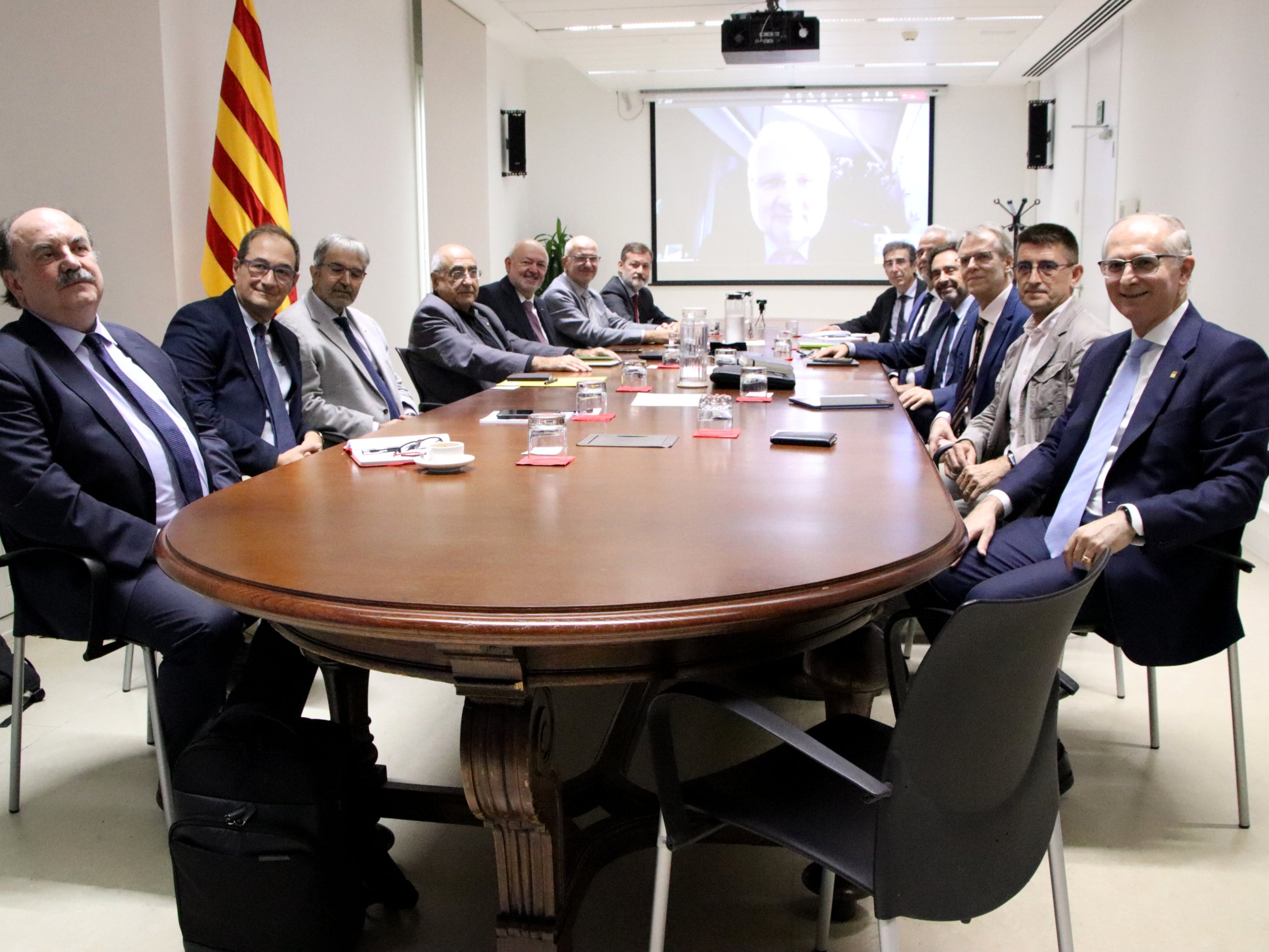 El conseller Nadal reunit amb els rectors de les dotze universitats catalanes | ACN (Blanca Blay)