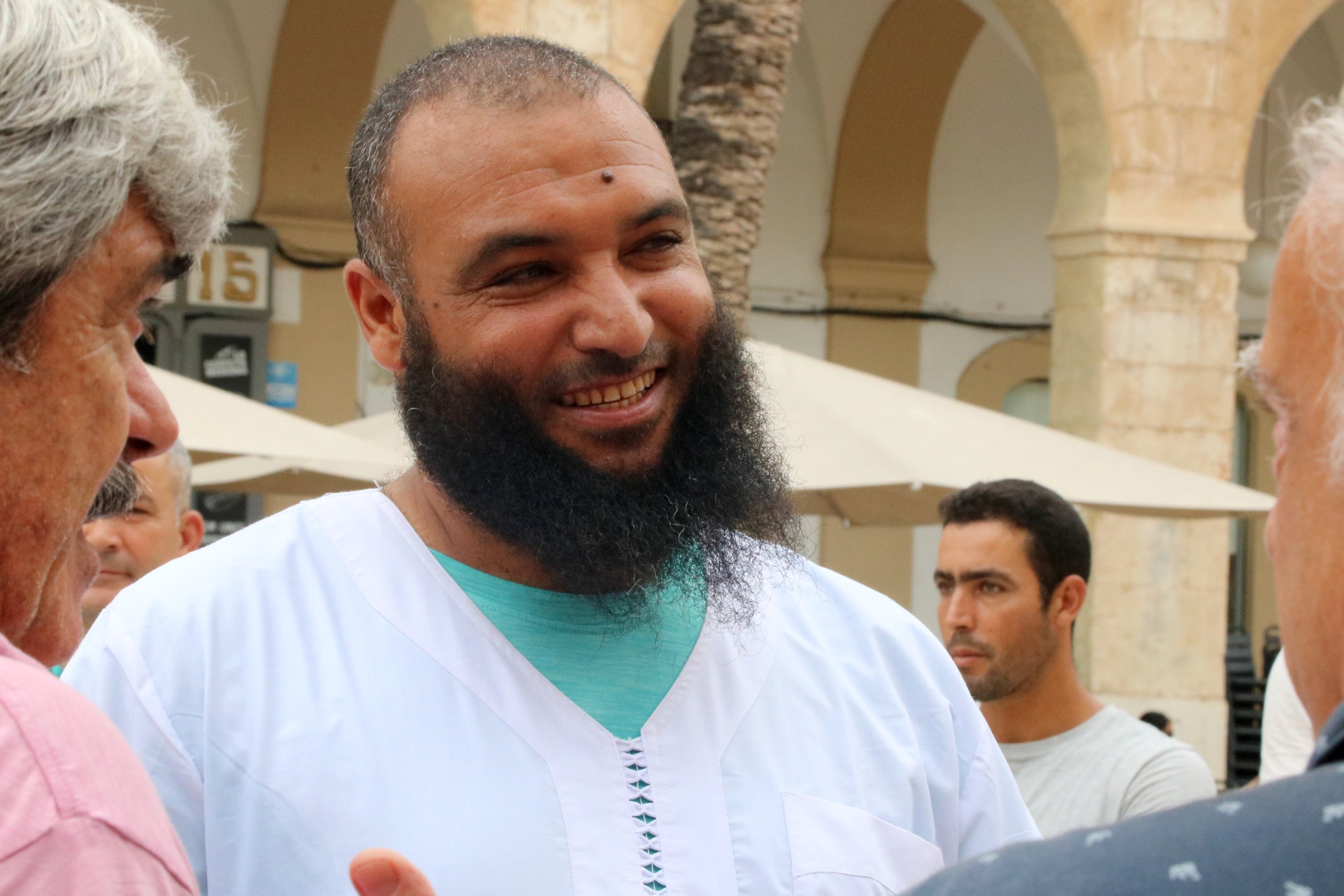El president de l'associació islàmica Al-Forkan de Vilanova i la Geltrú, Amarouch Azbir | ACN (Gemma Sánchez)