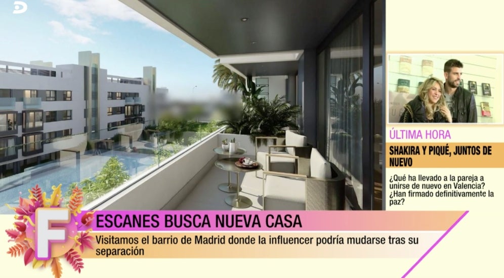 Així és la terrassa de la casa que interessa a Laura Escanes - Telecinco