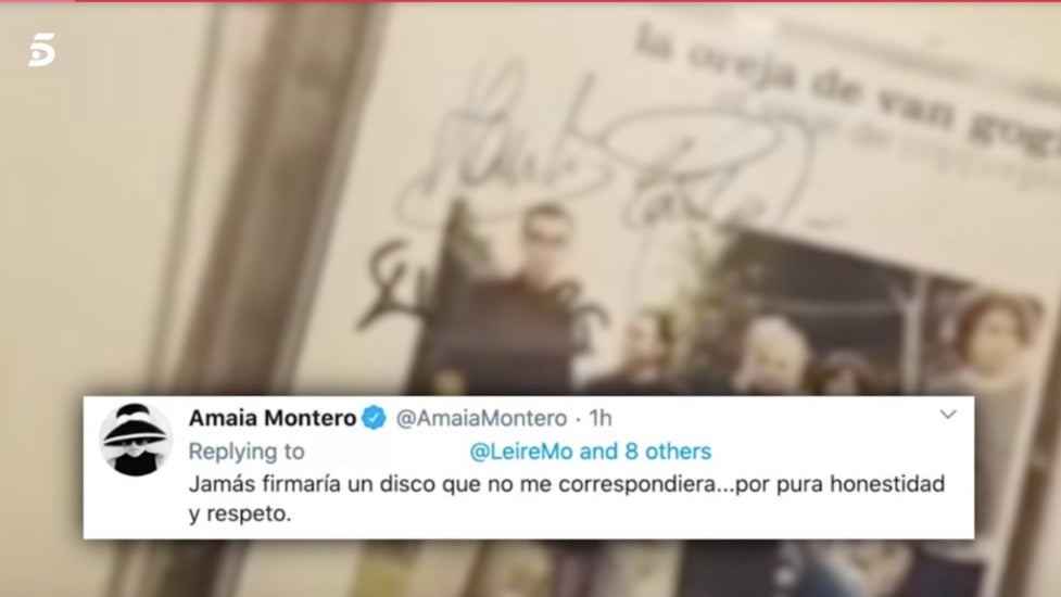 Amaia Montero contra Leire - Telecinco