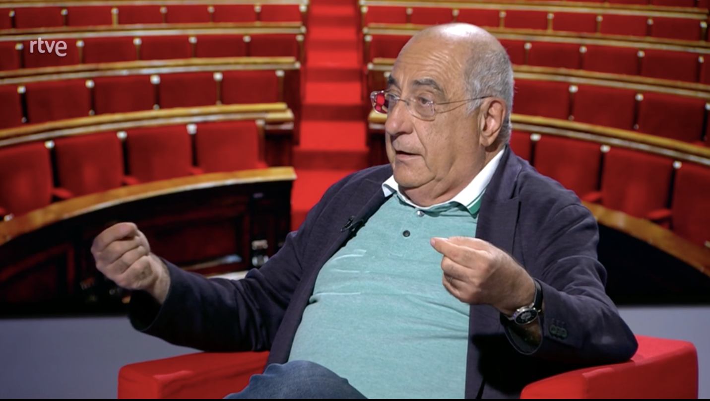 Joaquim Nadal, al programa 'Aquí parlem', de TVE, el 2 de juliol