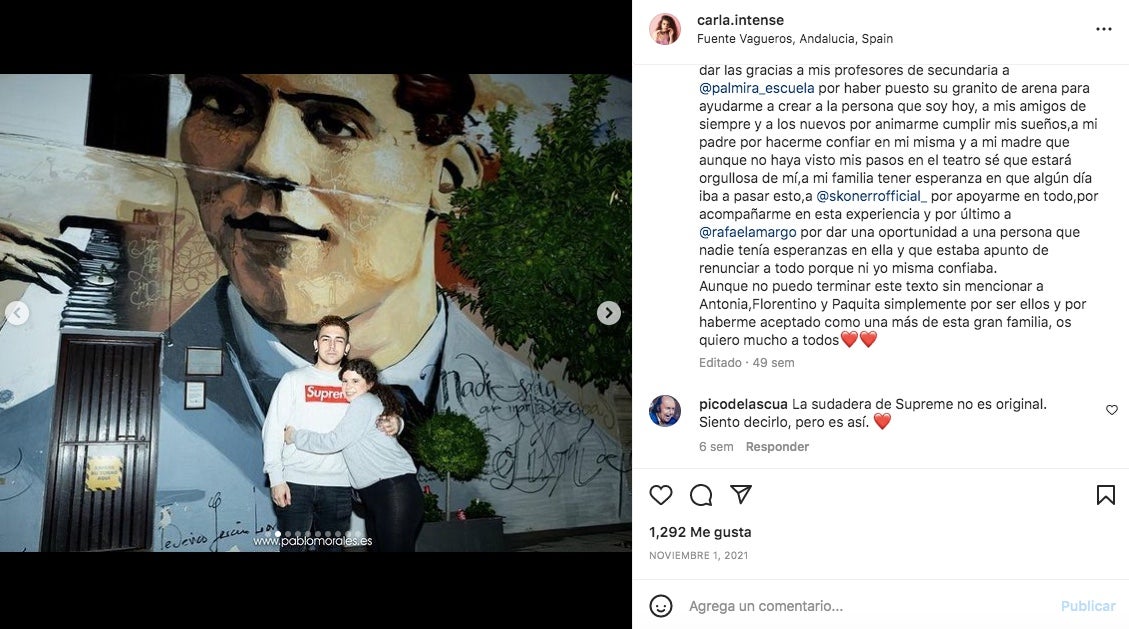 Carla Vigo dedicava unes paraules molt maques al nòvio - Instagram