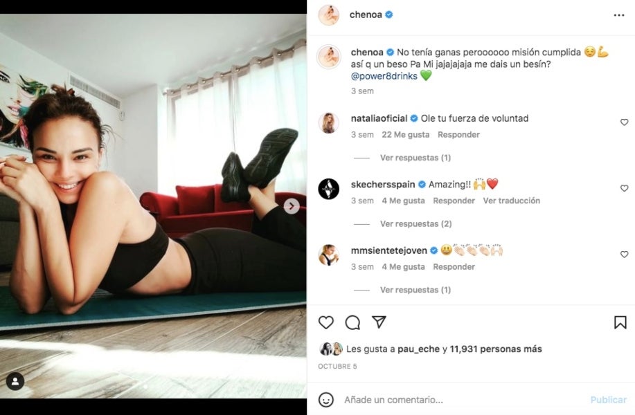 Chenoa recciona a les acusacions d'haver passat per quiròfan - Instagram