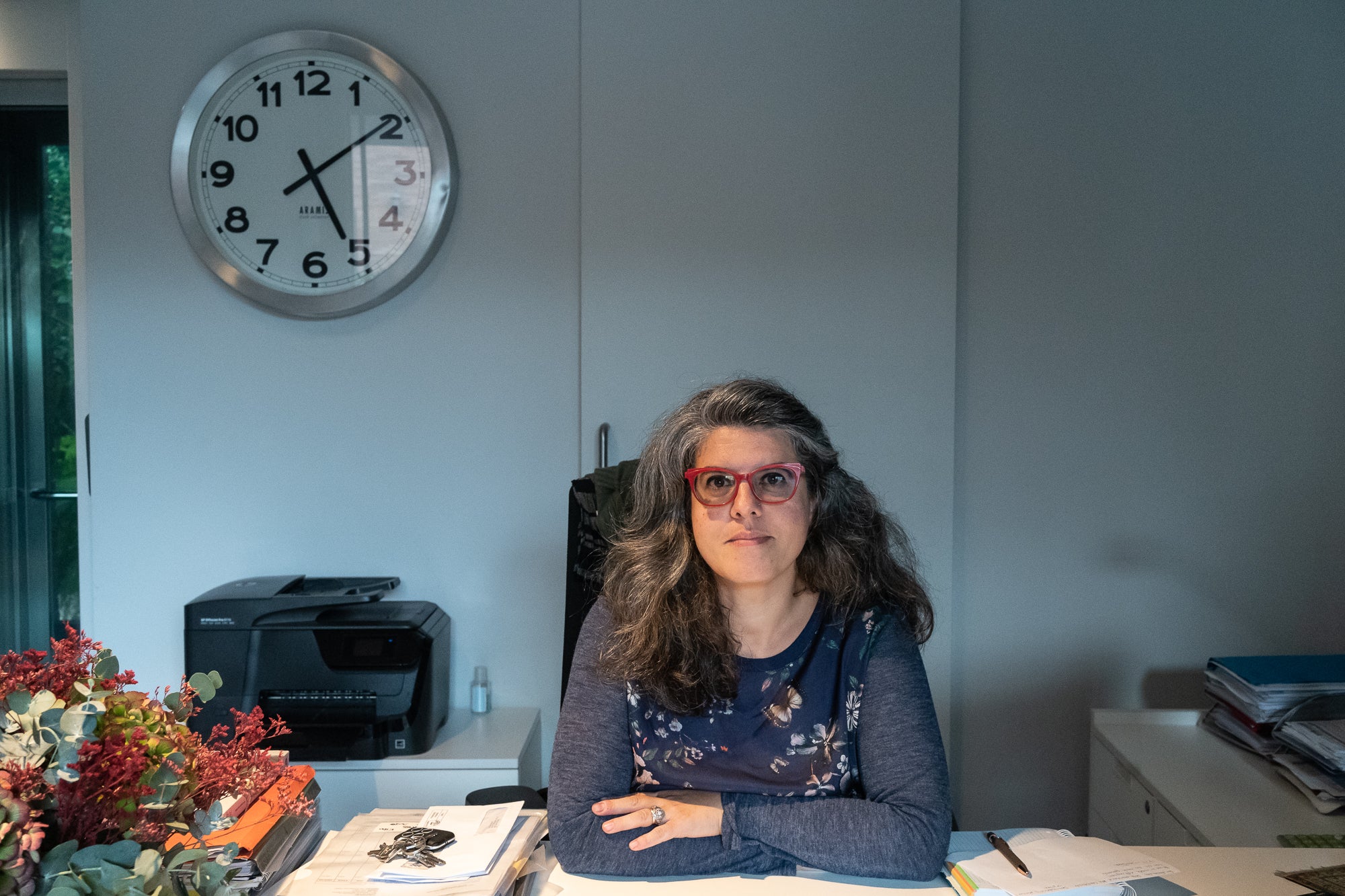 La politòloga iraniana Anahita Nassir 17/10/22 / Mireia Comas