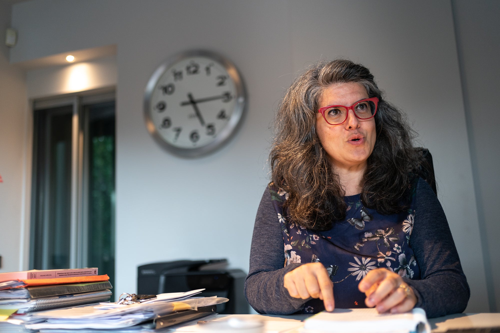 La politòloga iraniana Anahita Nassir 17/10/22 / Mireia Comas