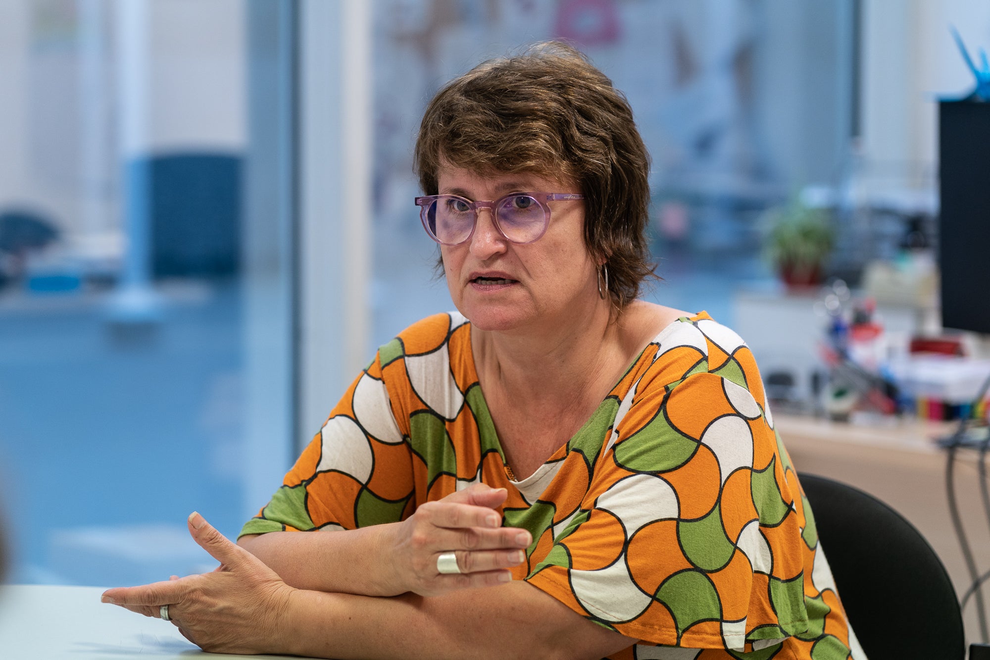 Anna Simó. Membre de la Mesa del Parlament en la legislatura del 2015 al 2017 i col•laboradora d’El Món 19/10/22 / Mireia Comas