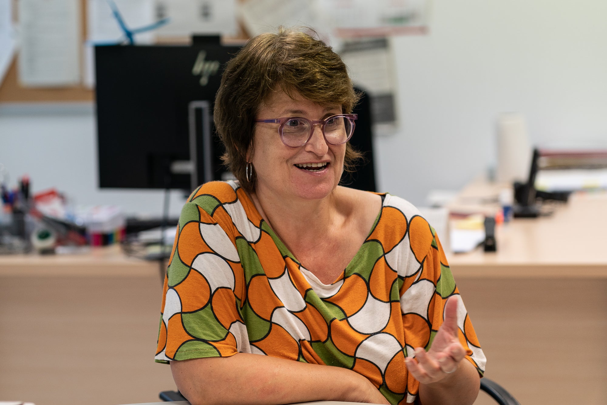 Anna Simó. Membre de la Mesa del Parlament en la legislatura del 2015 al 2017 i col•laboradora d’El Món 19/10/22 / Mireia Comas