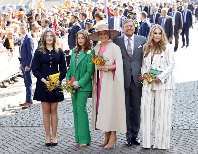 Els reis d'Holanda, amb les tres filles - Europa Press