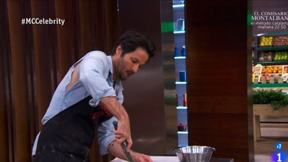 Fernando de 'Masterchef' es trenca la camisa - TVE