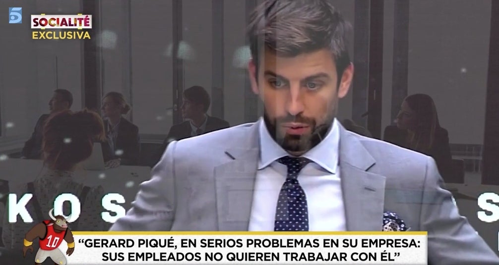 Gerard Piqué travessa problemes empresarials - Telecinco