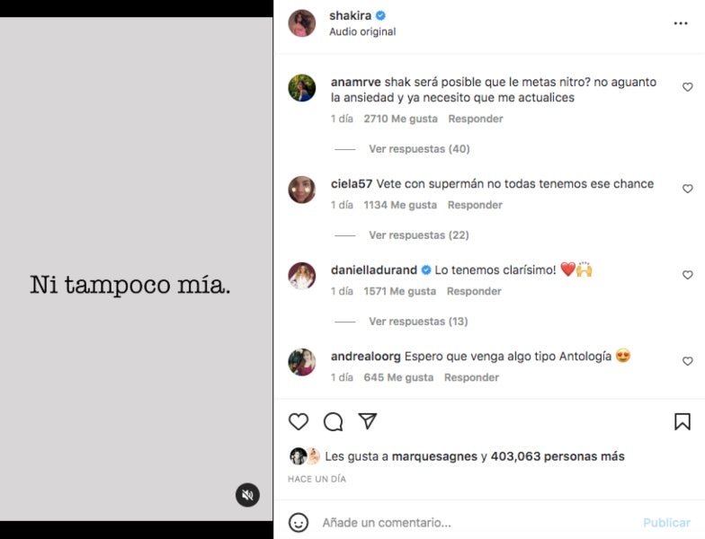 La cantant voldria rendibilitzar la separació - Instagram