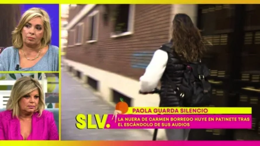 Les germanes Campos reaccionen a la infracció de la Paola - Telecinco