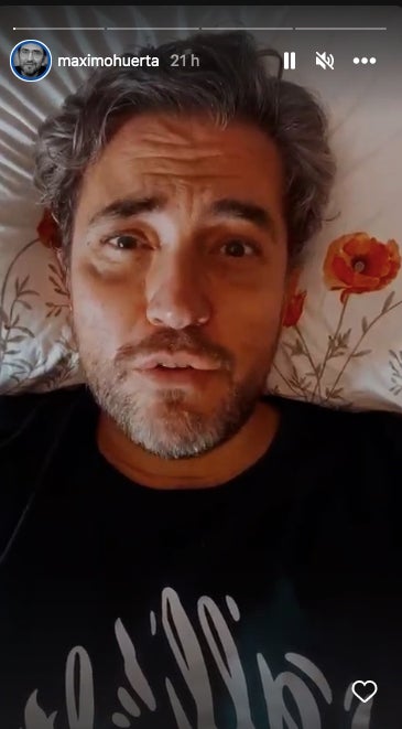 Màxim Huerta explica com es troba - Instagram