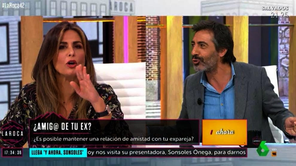 Nuria Roca i Juan del Val discuteixen en directe - La Sexta