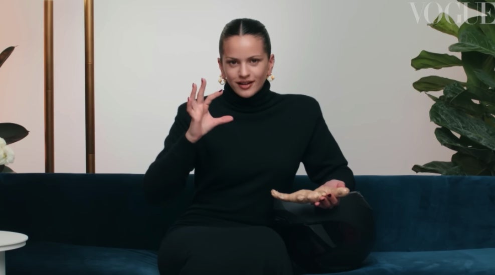 Rosalía sempre porta un gingebre a la bossa - Youtube