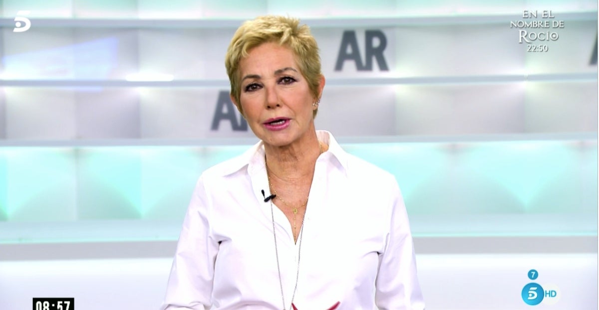 Torna Ana Rosa a la televisió després del càncer -- Telecinco