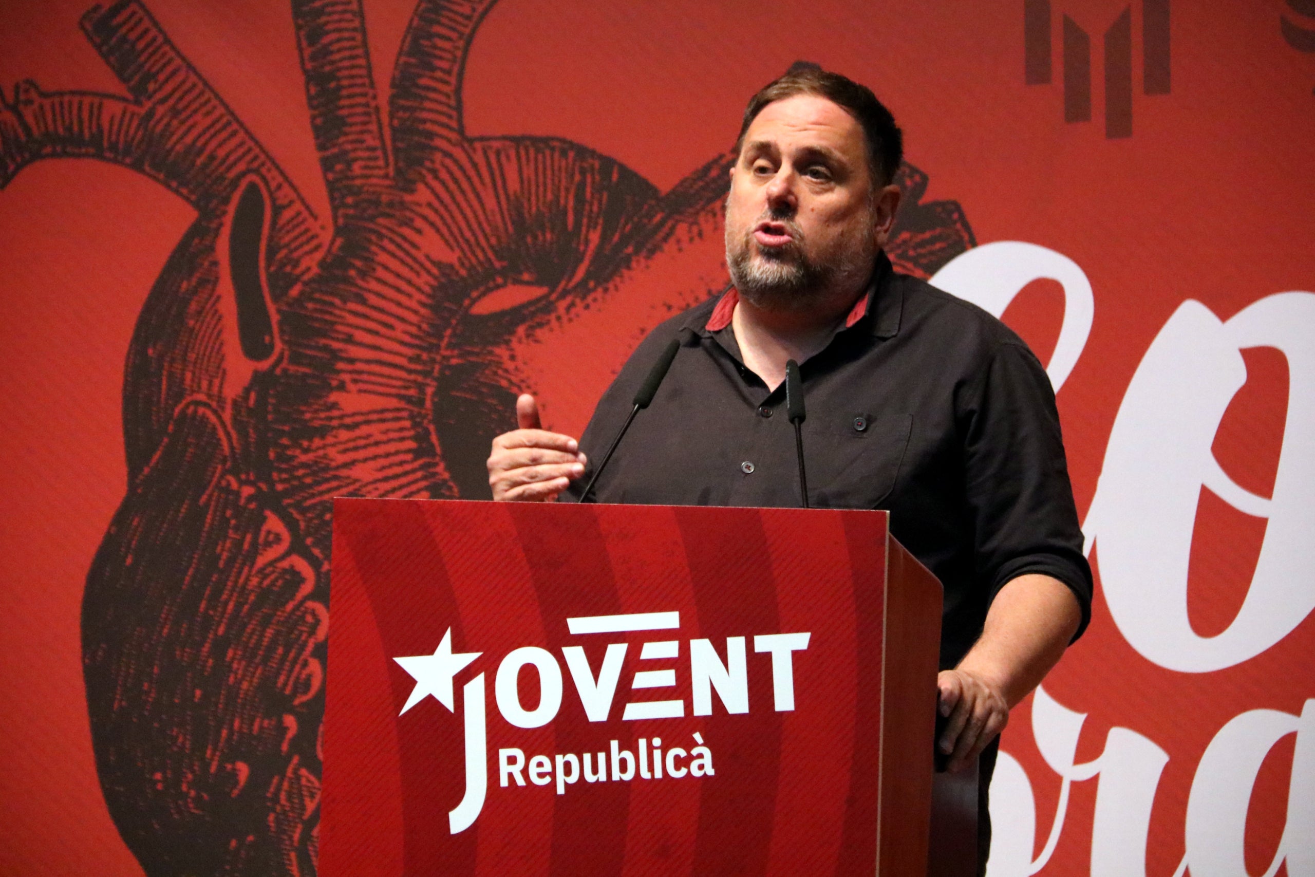 El president d'ERC, Oriol Junqueras / ACN