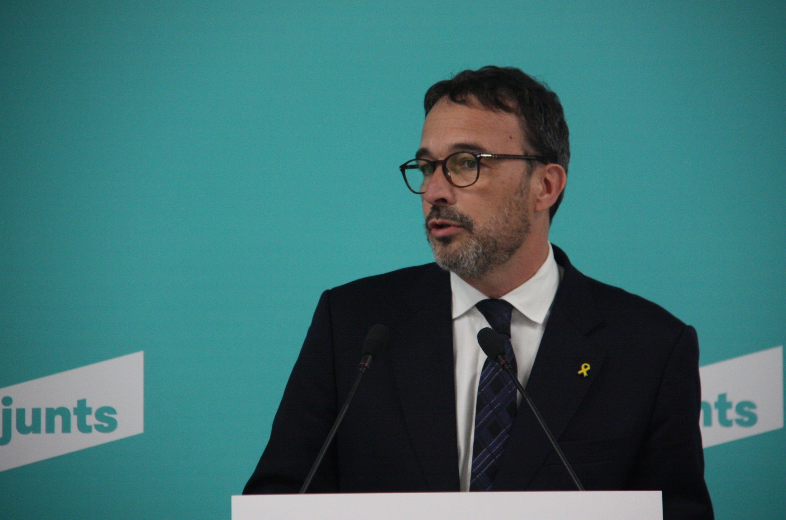 El portaveu i vicepresident de Junts per Catalunya, Josep Rius | ACN