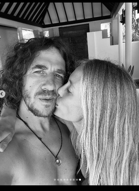 Carles Puyol i Vanesa a les Maldives - Instagram