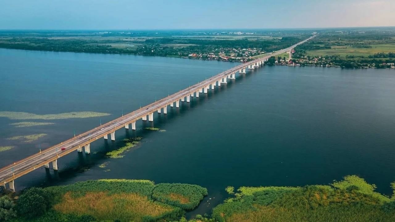 El pont Antonovsky, que travessa el riu Dnièper de Kherson | EP