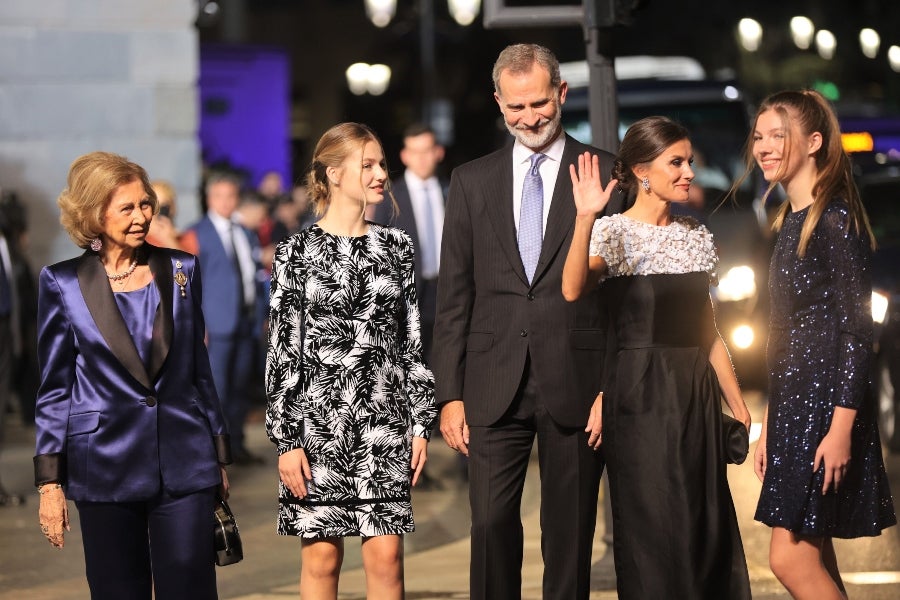 Letícia ni tan sols mira la sogra - Europa Press