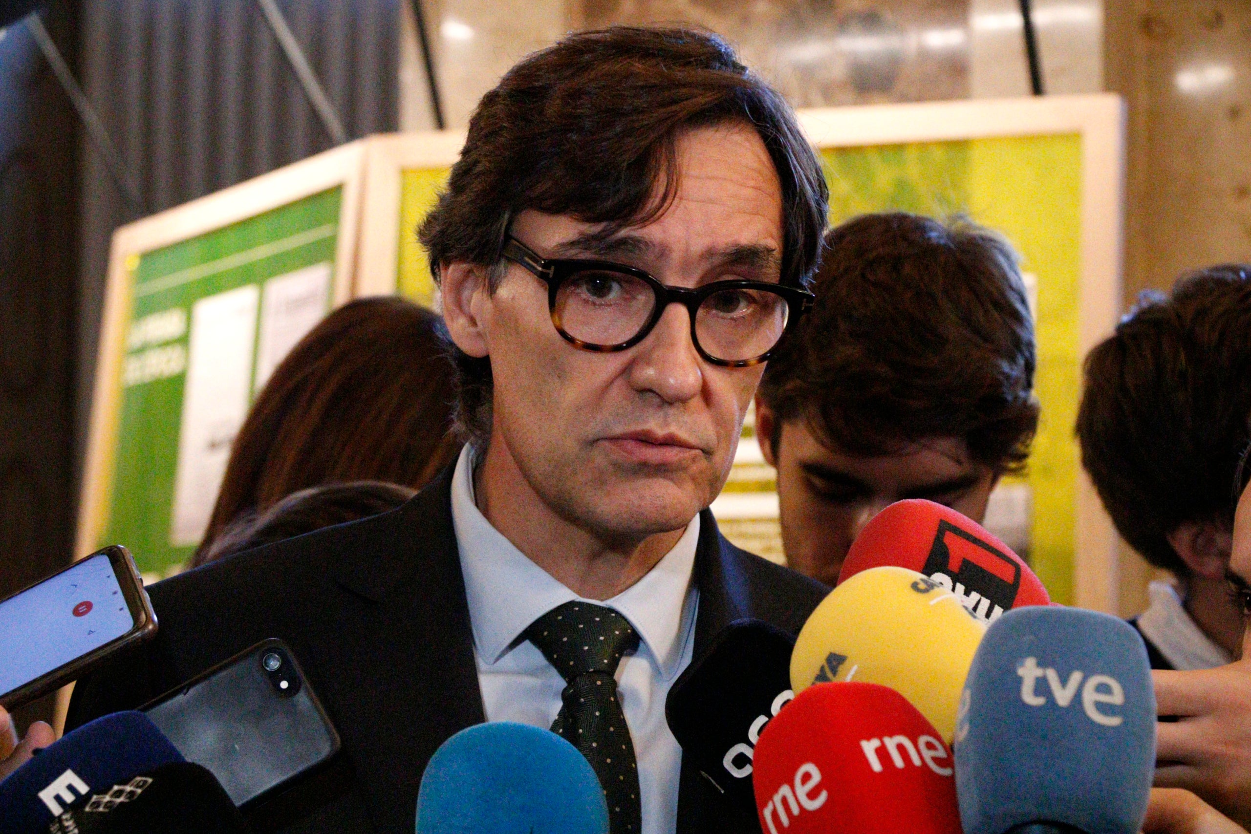 El primer secretari del PSC, Salvador Illa, critica la nova proposta d'ERC per un referèndum a Catalunya | ACN