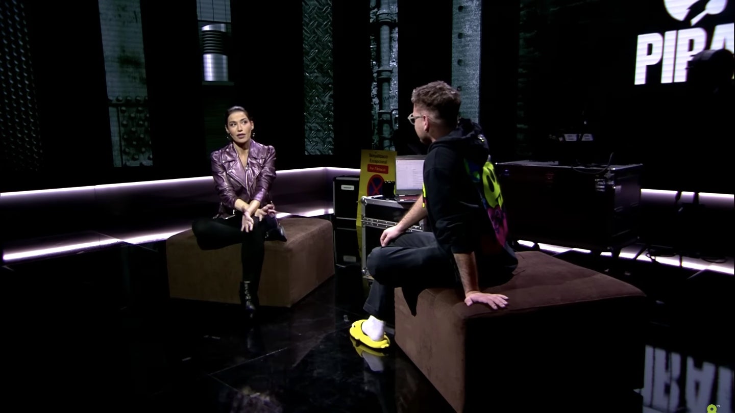 Ares Teixidó, entrevistada a 8TV