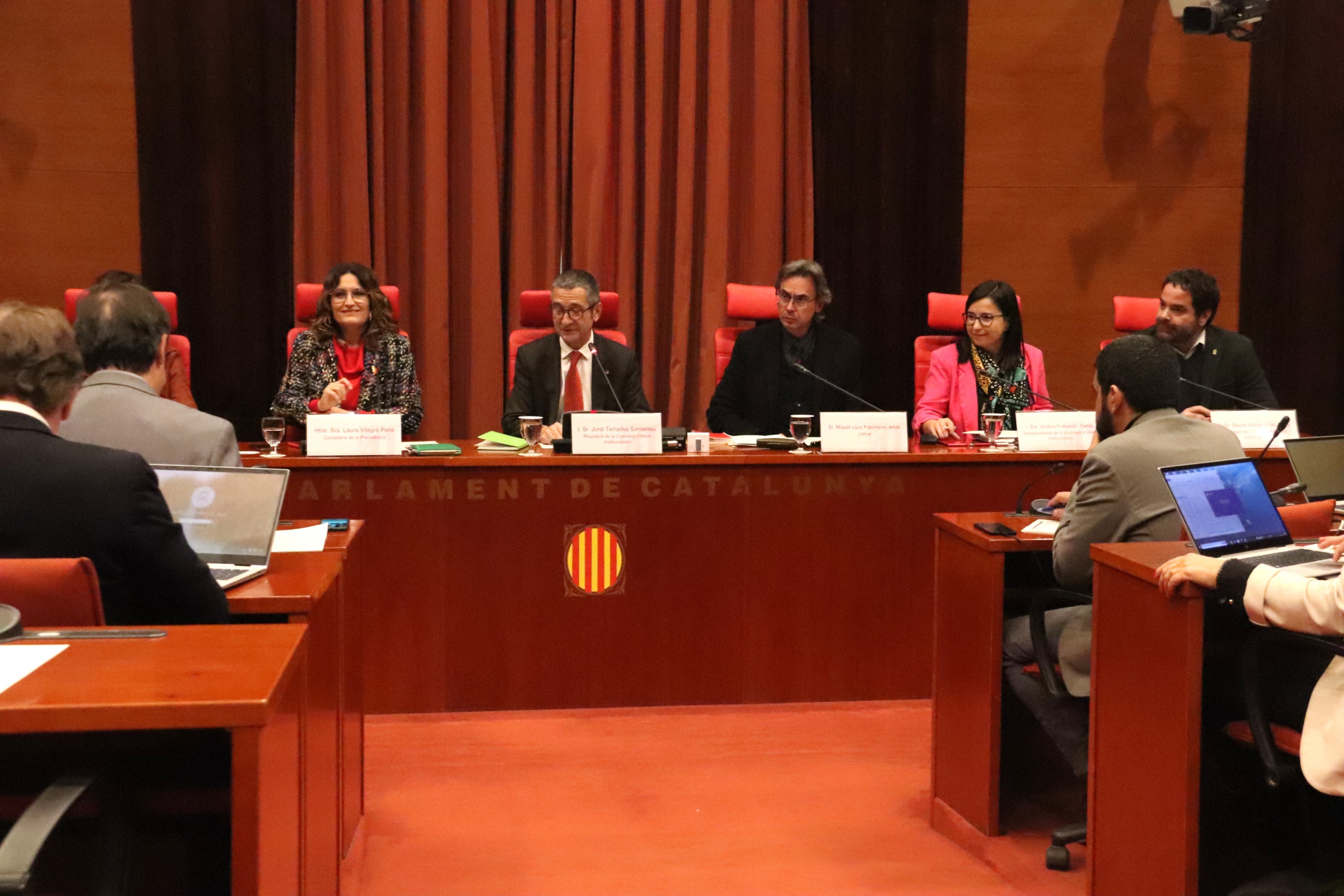 Compareixença de la consellera de la Presidència, Laura Vilagrà, al Parlament Data de publicació: dijous 01 de desembre del 2022, 15:24 Localització: Barcelona Autor: Sara Escalera