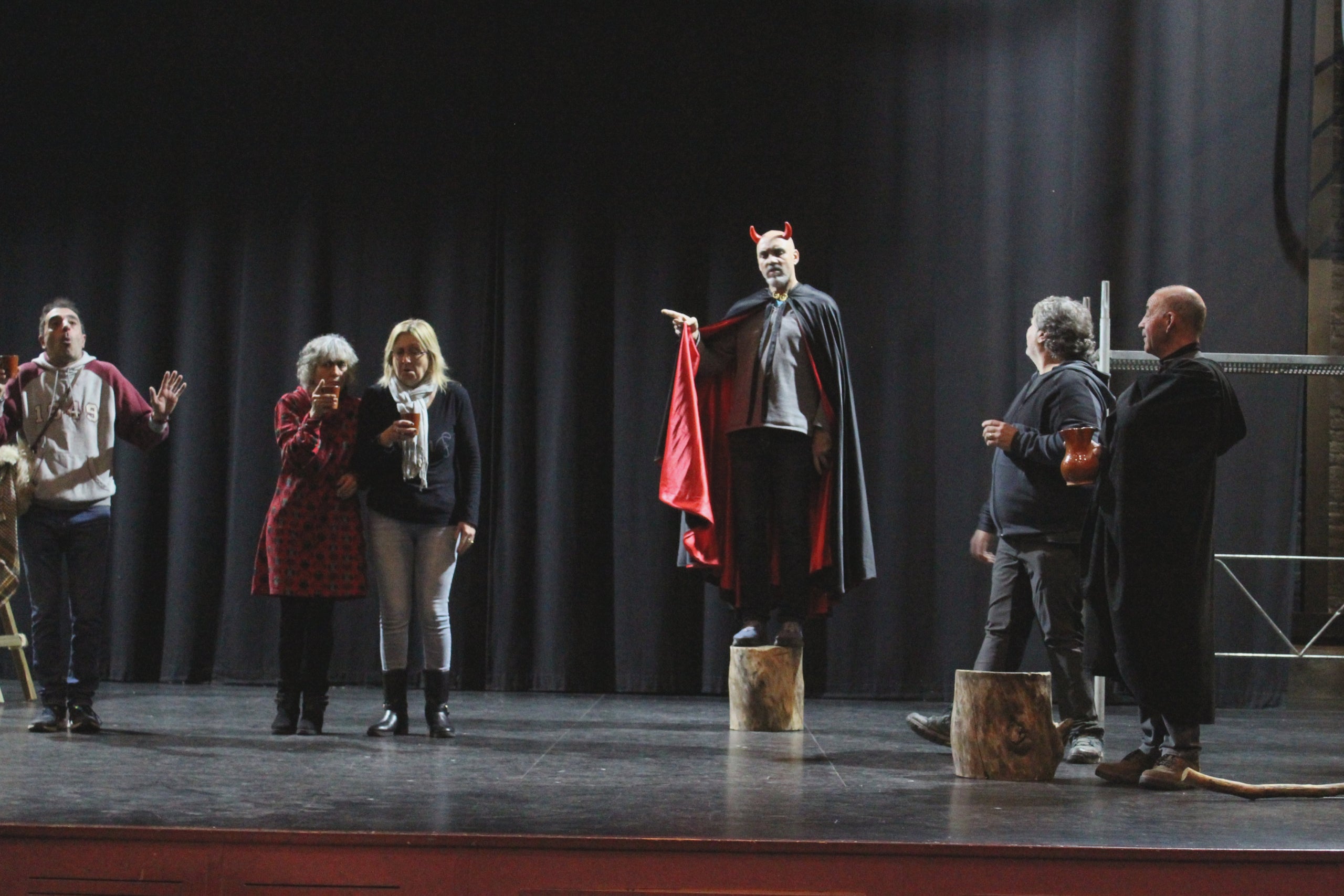 Una escena dels Pastorets de Roda de Ter d'aquest 2022 | ACN (Cedida per Jaume Salés)