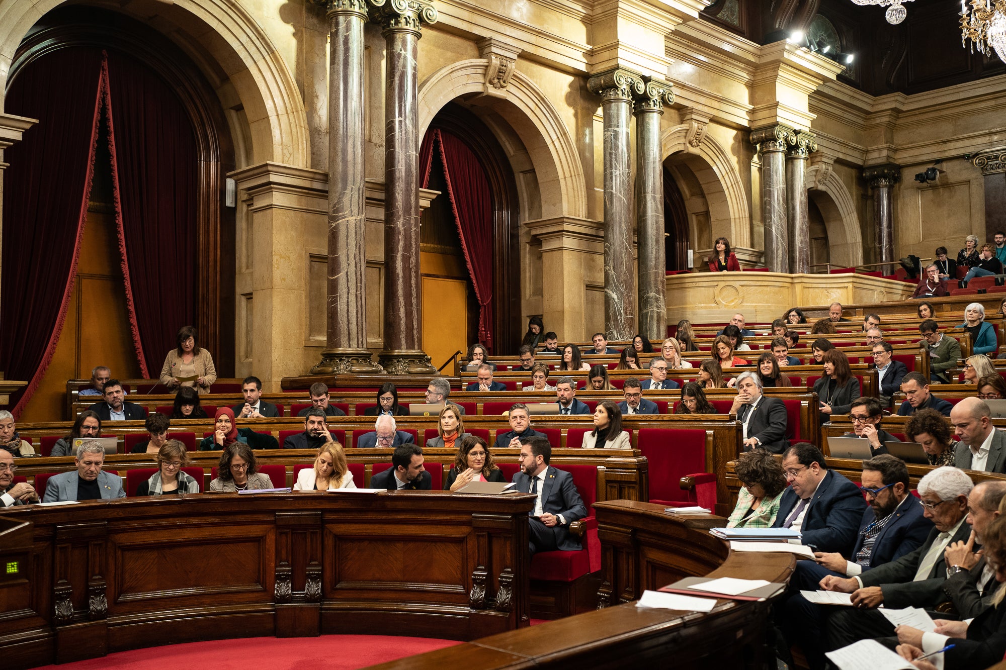 Sessió de control al Govern al Parlament 14/12/22 / Mireia Comas