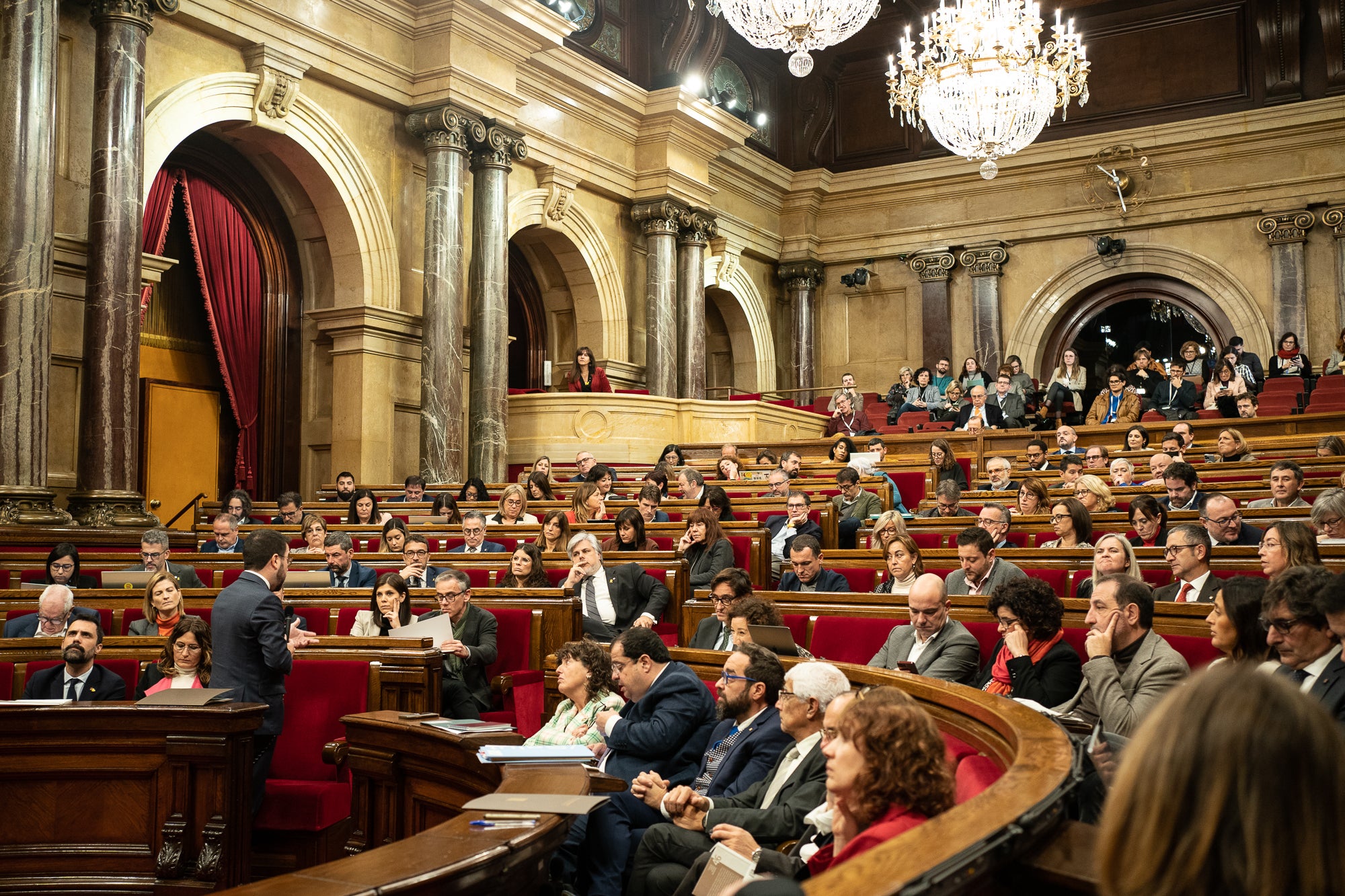 Sessió de control al Govern al Parlament 14/12/22 / Mireia Comas