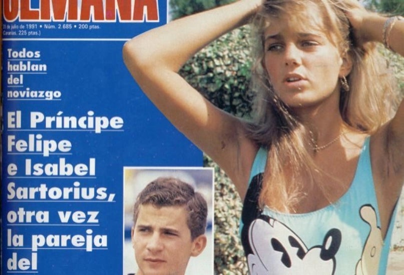Felip i Isabel Sartorius eren protagonistes de la premsa - Semana