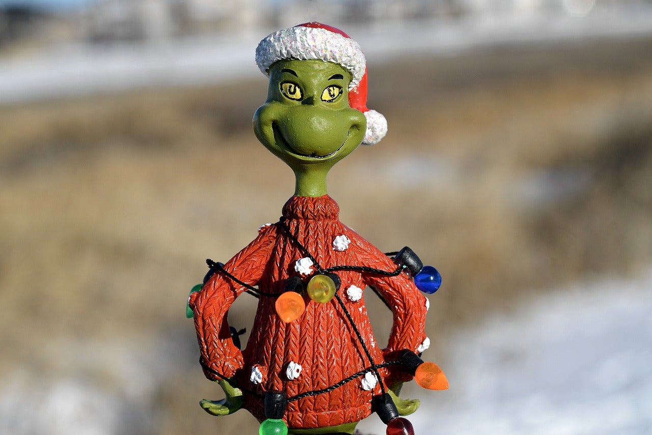 El Grinch, el follet que roba el Nadal / Pixabay