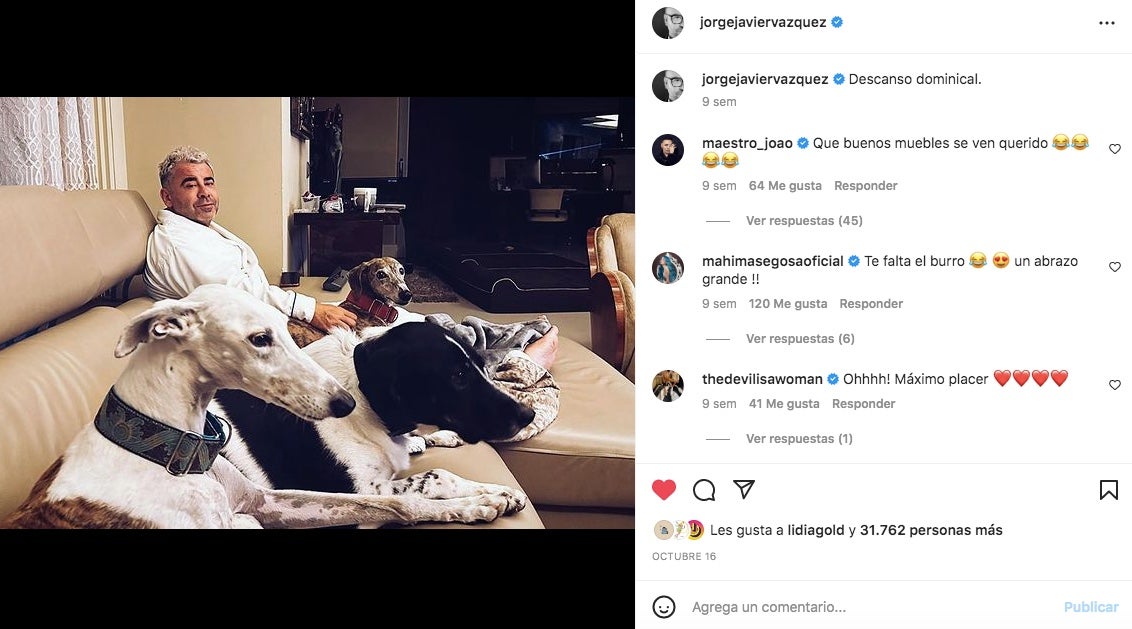 Jorge Javier se sincera en una entrevista - Instagram
