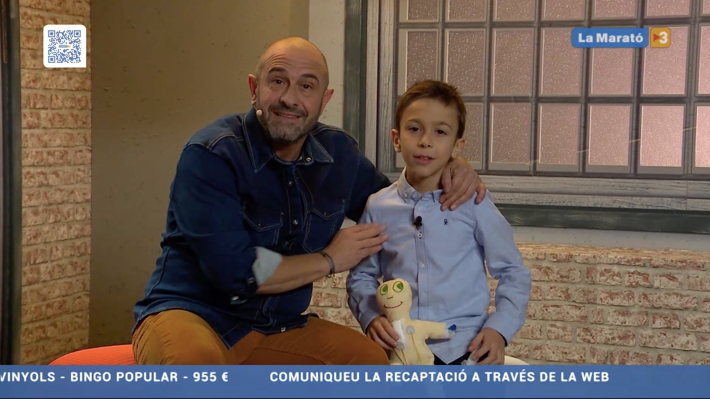 L'Hugo, un dels testimonis més colpidors de La Marató - TV3
