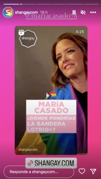 María Casado parla de la vida sentimental - Instagram