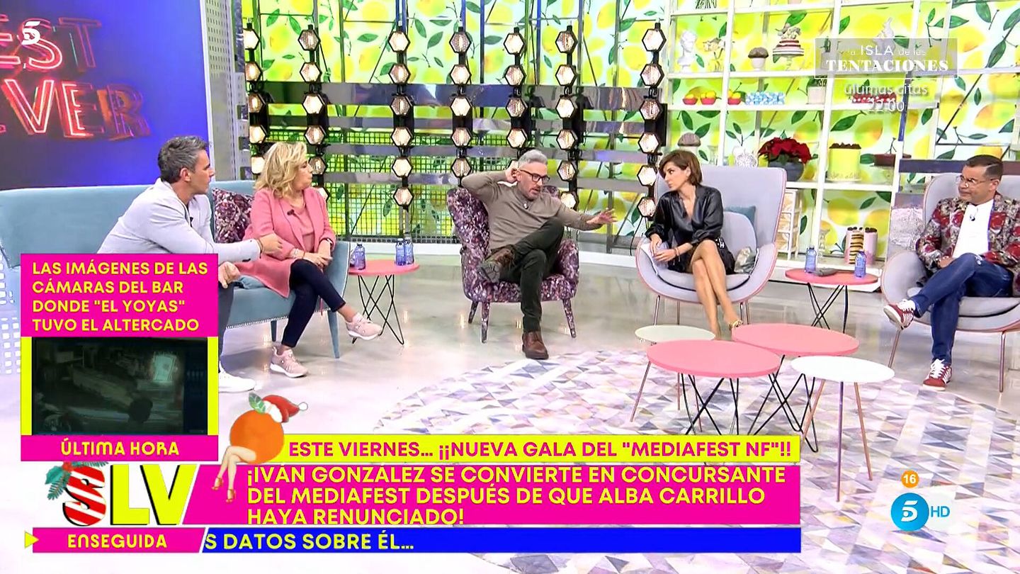 'Sálvame' comunica que l'última hora d'emissió només es podrà veure online - Telecinco