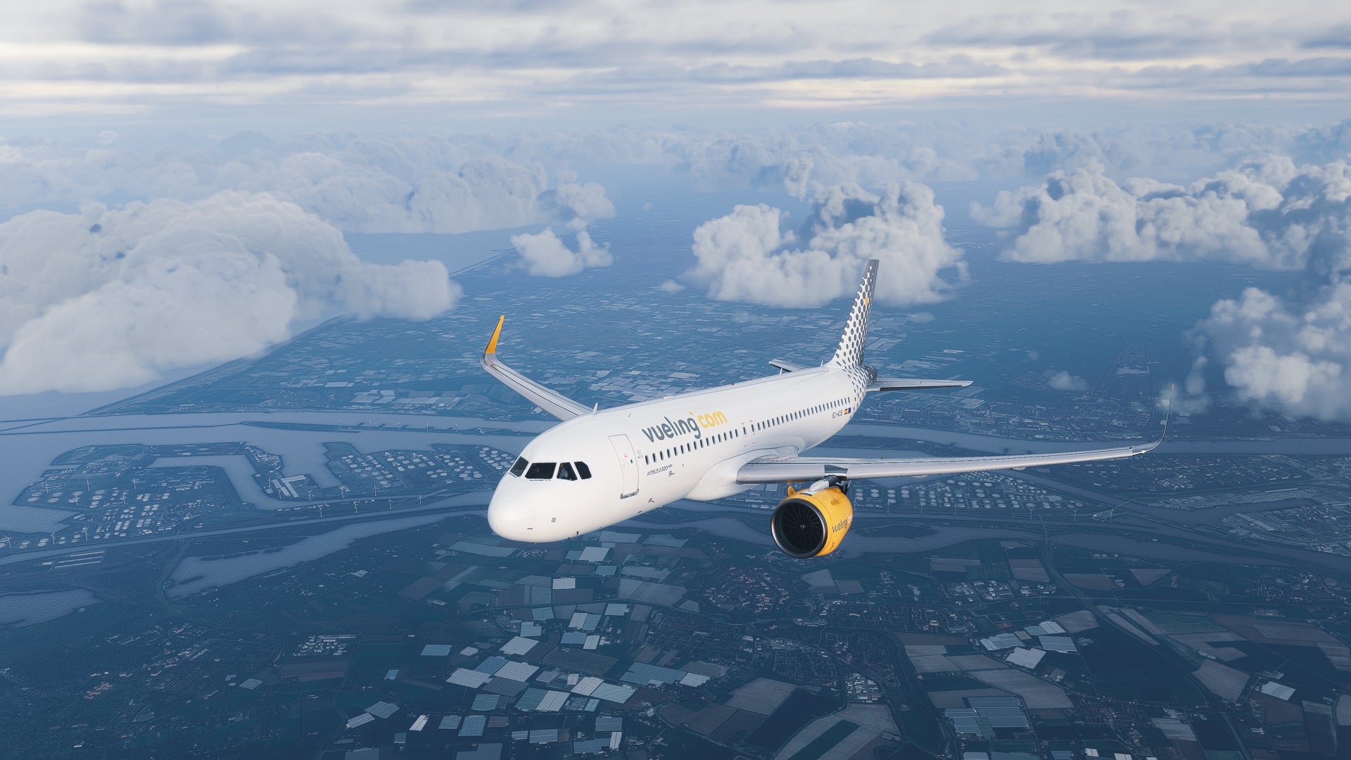 Un avió de Vueling / Cedida