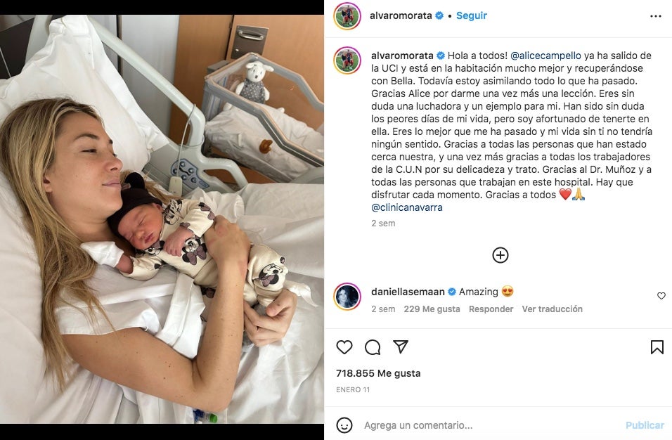 Alice Campello explica la seva experiència a l'UCI - Instagram